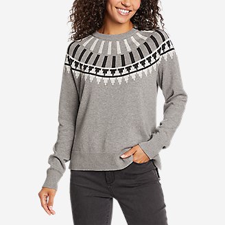 Women's Cascadia Sweater in Gray
