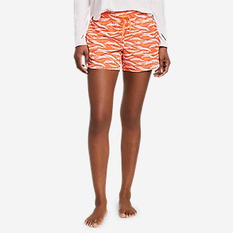 Women's Escapelite Pro Shorts - Print in Orange