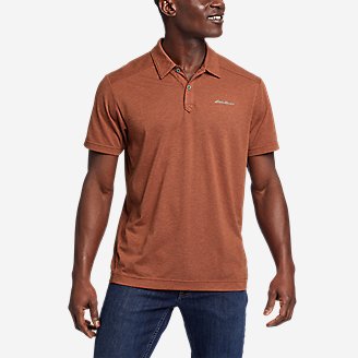 Men's Limitless Short-Sleeve Polo in Red