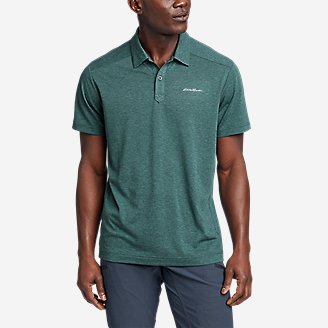 Men's Limitless Short-Sleeve Polo in Green