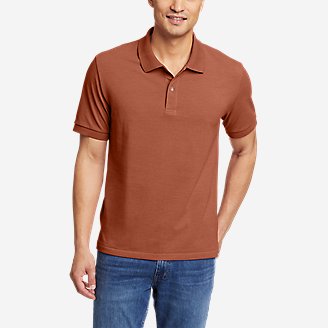 Men's Field Pro Piqué Polo Shirt in Red