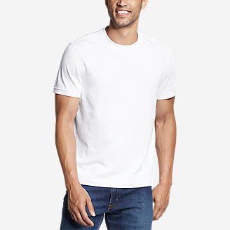 white crew neck shirts