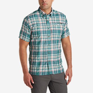 Men's Rainier Short-Sleeve Shirt in Blue