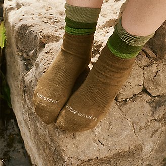 Women's The Great. + Eddie Bauer The Hiking Socks in Green