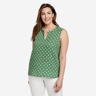 Women's Carry-On Tank Top in Green