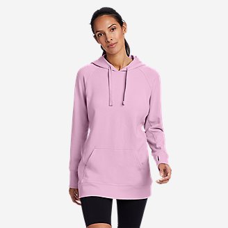 Women's Motion Cozy Camp Hoodie in Red