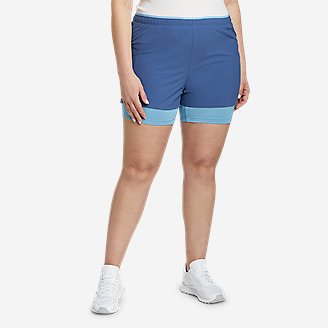 Women's Cove Trail Shorts in Blue