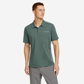 Men's Adventurer Short-Sleeve Polo Shirt in Green