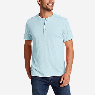 eddie bauer short sleeve henley