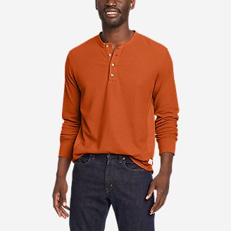 mens thermal shirts with buttons